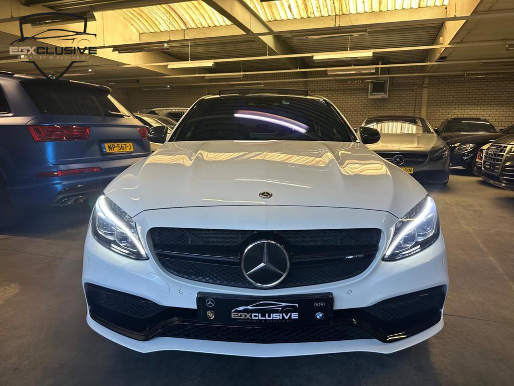 Mercedes-Benz C63s C63 AMG S 510PK HUD/Burmester/Pano/Parlem, Auto's, Automaat, Achterwielaandrijving, Gebruikt, 510 pk