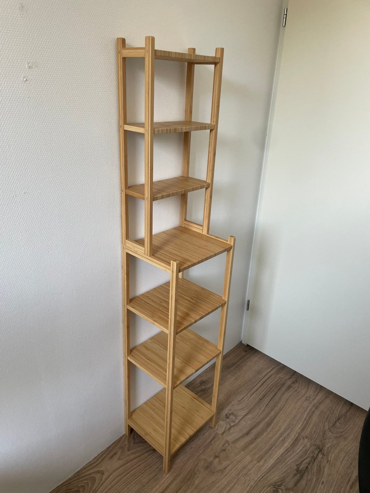 IKEA RÅGRUND stellingkast bamboe, Huis en Inrichting, Kasten | Stellingkasten, Ophalen, Zo goed als nieuw