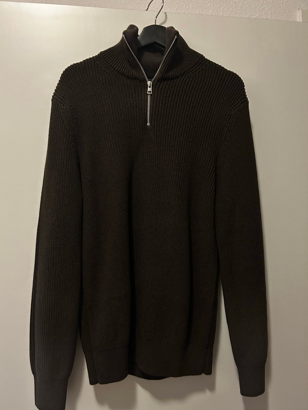 Zara Heren Trui met Rits - Maat M, Ophalen of Verzenden, Nieuw, Maat 48/50 (M), Bruin