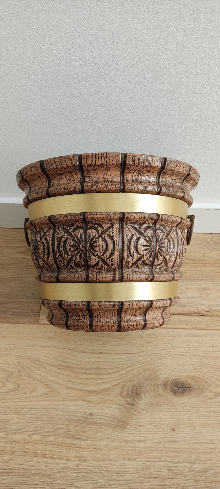 Vintage West Germany bloempot, Ophalen of Verzenden