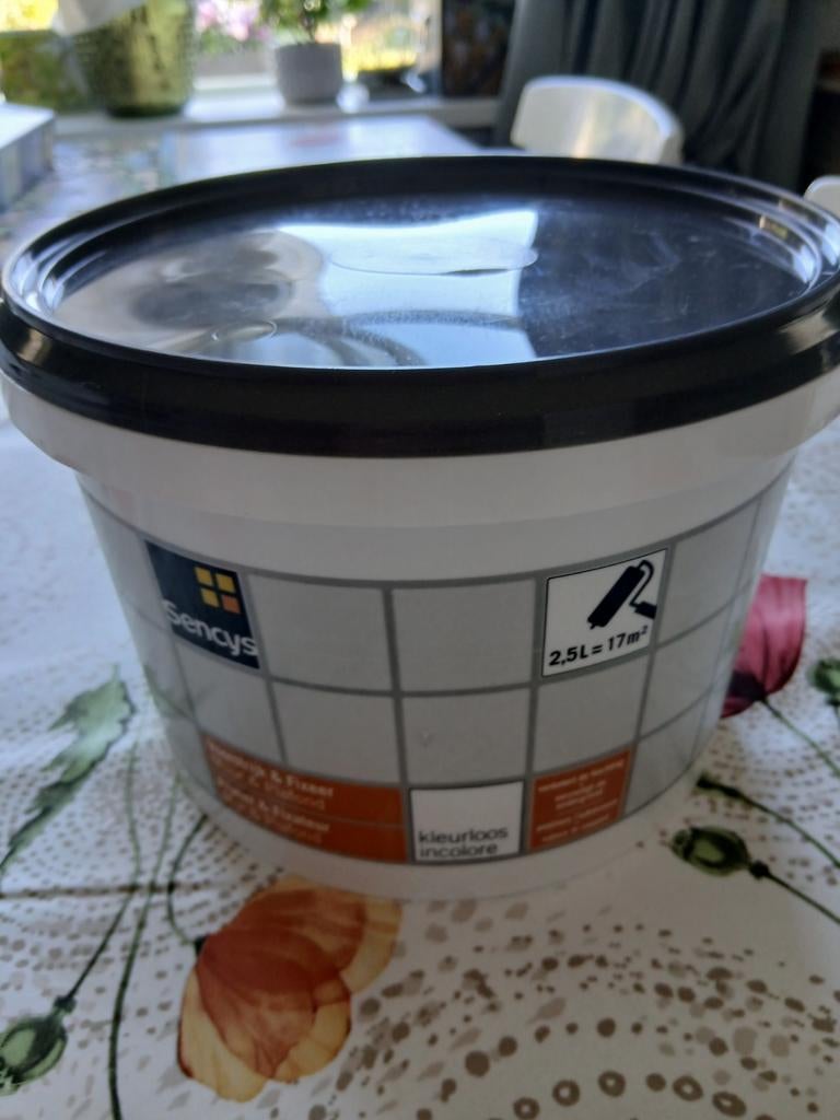 Sencys Voorstrijk & Fixeer Muur & Plafond 2,5L, Ophalen of Verzenden, Wit