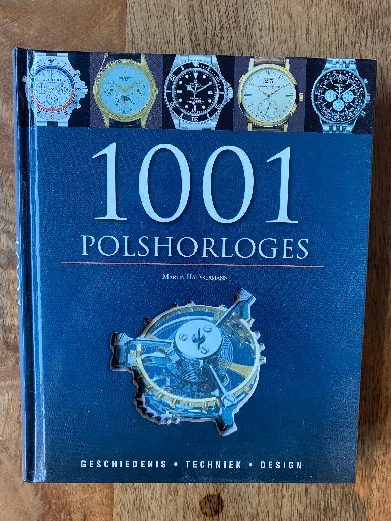 1001 Polshorloges - Martin Haussermann, Boeken, Studie en Technieken, Zo goed als nieuw, Martin Haussermann, Ophalen of Verzenden