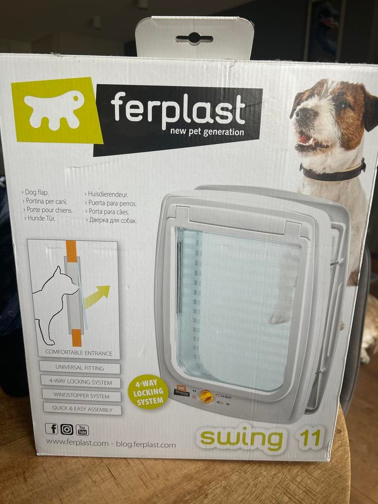 Honden/kattenluik, Ophalen