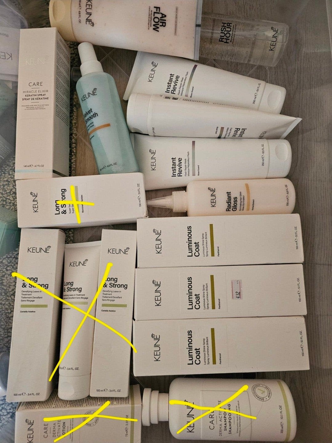 Diverse Keune Haarverzorgingsproducten - Nieuw & Ongebruikt, Ophalen of Verzenden, Nieuw, Shampoo of Conditioner
