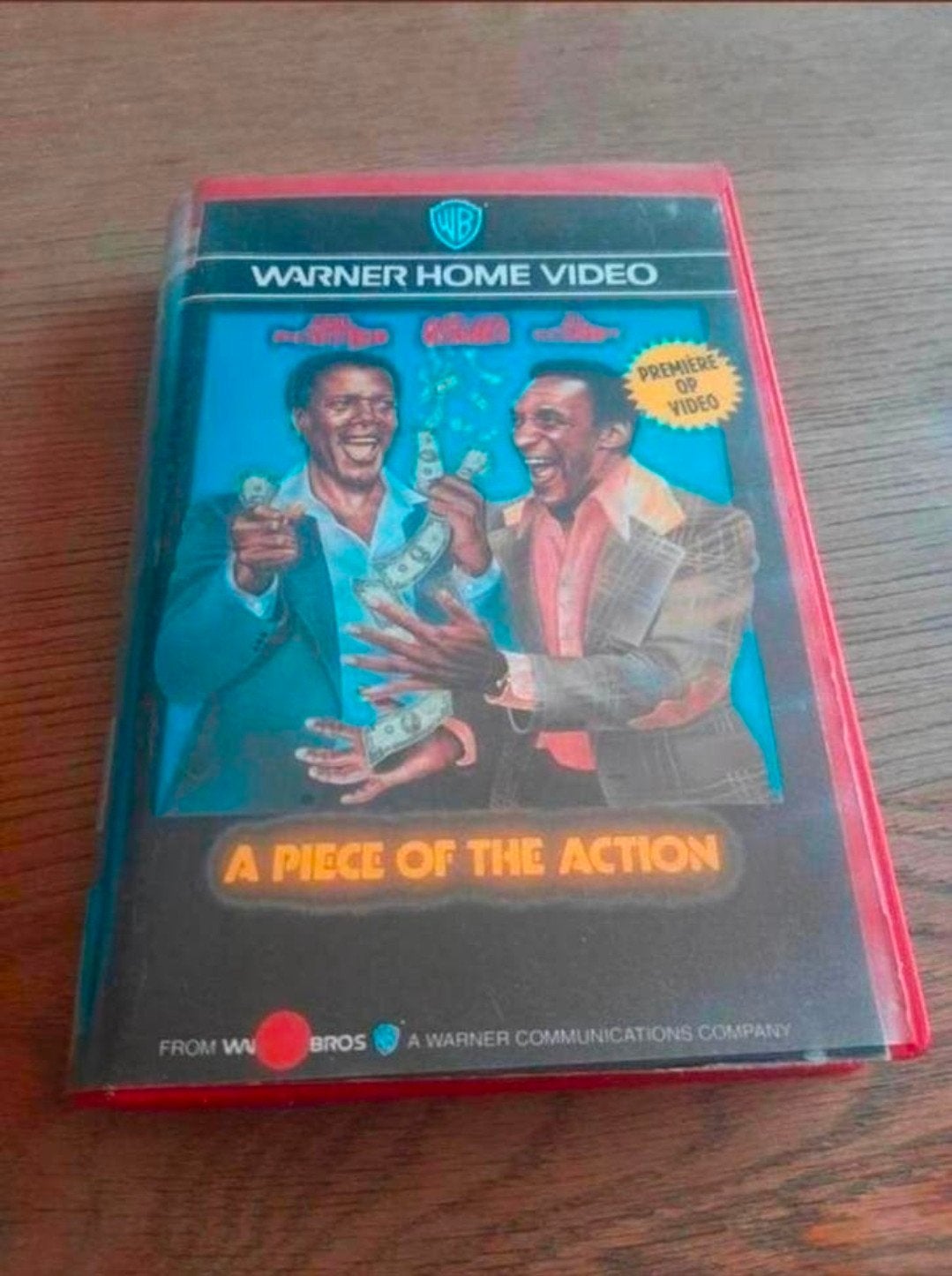 A Piece of the Action videoband. Ex-Rental Bill Cosby., Cd's en Dvd's, Vanaf 16 jaar, Ophalen of Verzenden, Gebruikt, Actie en Avontuur