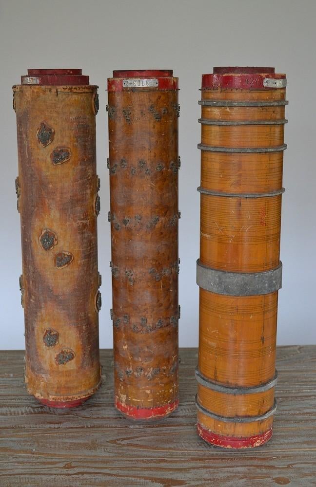 Oude behangwals 3x BLOSSOM BROCANTE, Ophalen of Verzenden