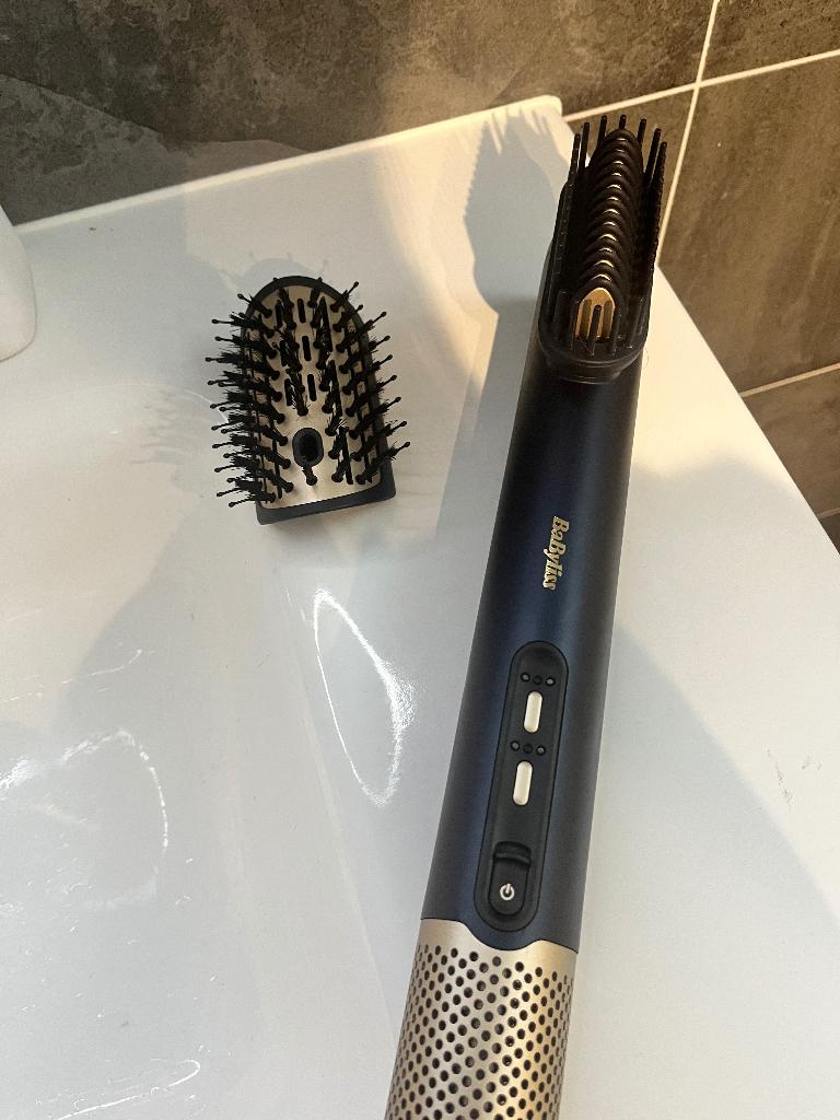 BaByliss Air Wand 3-1wet to dry, Ophalen of Verzenden, Zo goed als nieuw, Föhn of Haardroger