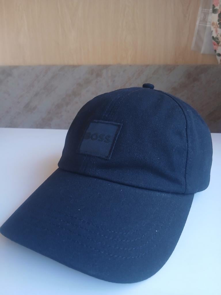 Hugo Boss Pet - Stijlvolle Zwarte Cap, Hugo Boss, One size fits all, Ophalen of Verzenden, Pet