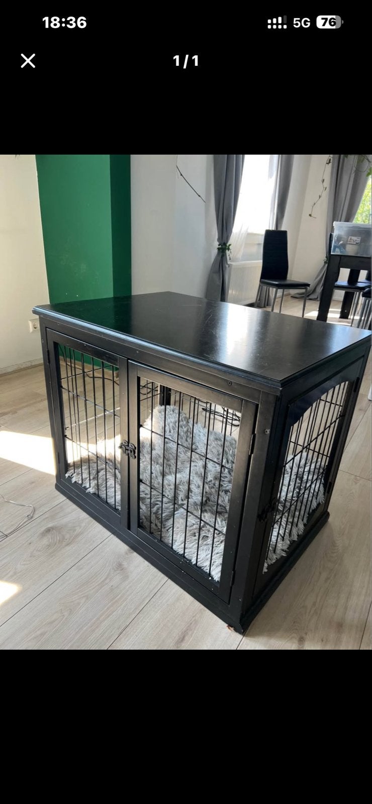 Luxe Houten Hondenbench / Hondenkennel, Dieren en Toebehoren, Ophalen of Verzenden, Gebruikt