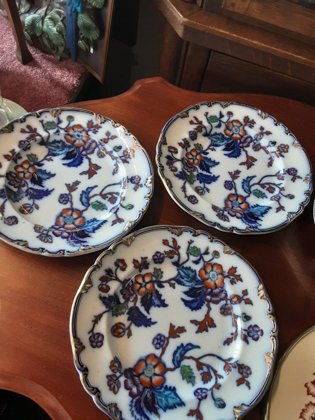 3 antieke wandborden 90, Antiek en Kunst, Ophalen