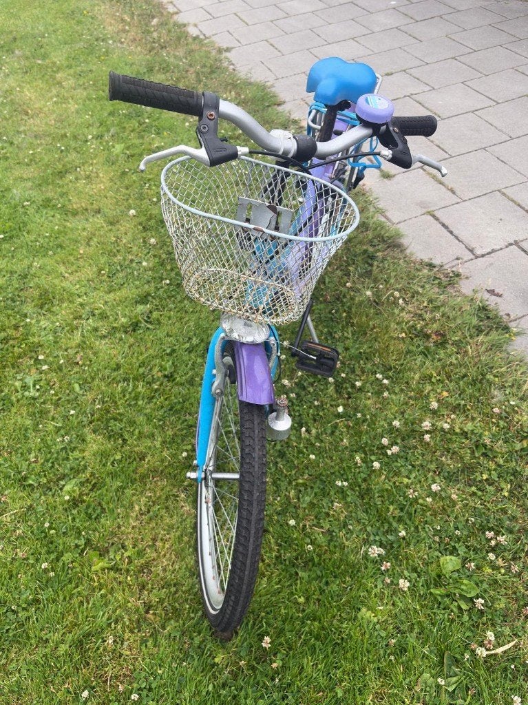 Kinder fiets, Fietsen en Brommers, Ophalen, Gebruikt, 16 tot 20 inch, Loekie