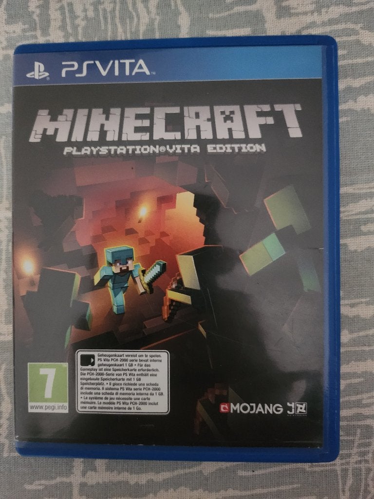 PSVita Minecraft, Spelcomputers en Games, Games | Sony PlayStation Vita, Avontuur en Actie, Ophalen of Verzenden, Zo goed als nieuw