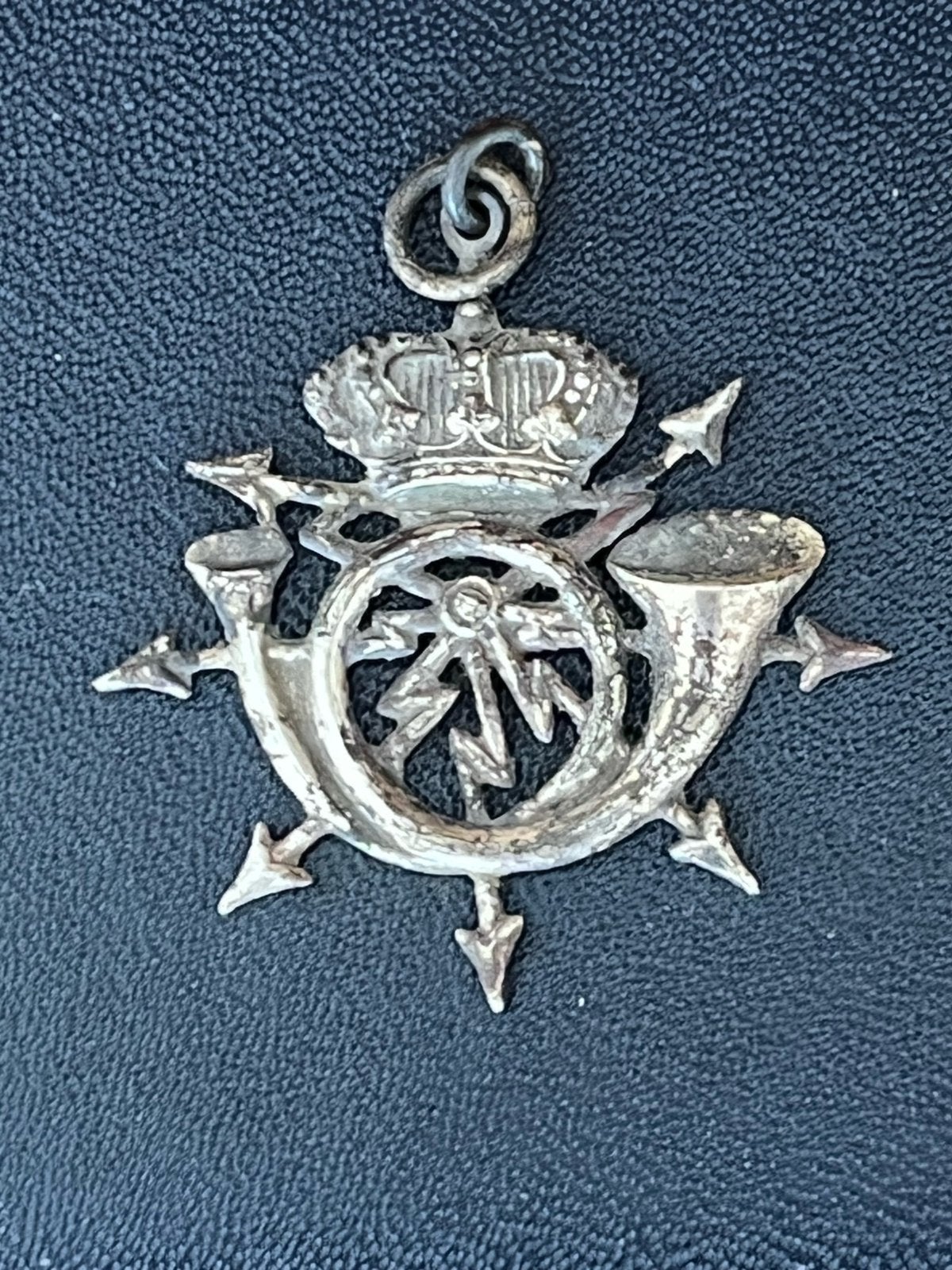 Oud PTT draagteken medaille  voor 1940, Ophalen of Verzenden, Overige materialen
