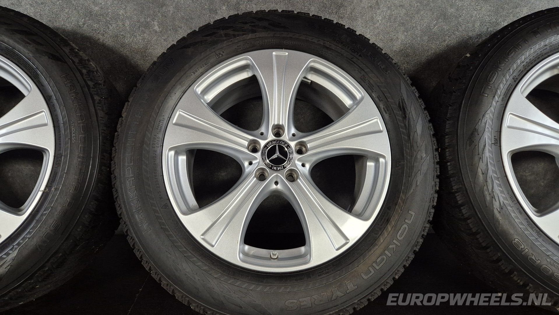 DEMO 18 inch Mercedes velgen GLC W253 X253 C253 winterbanden, 18 inch, Gebruikt, -, -