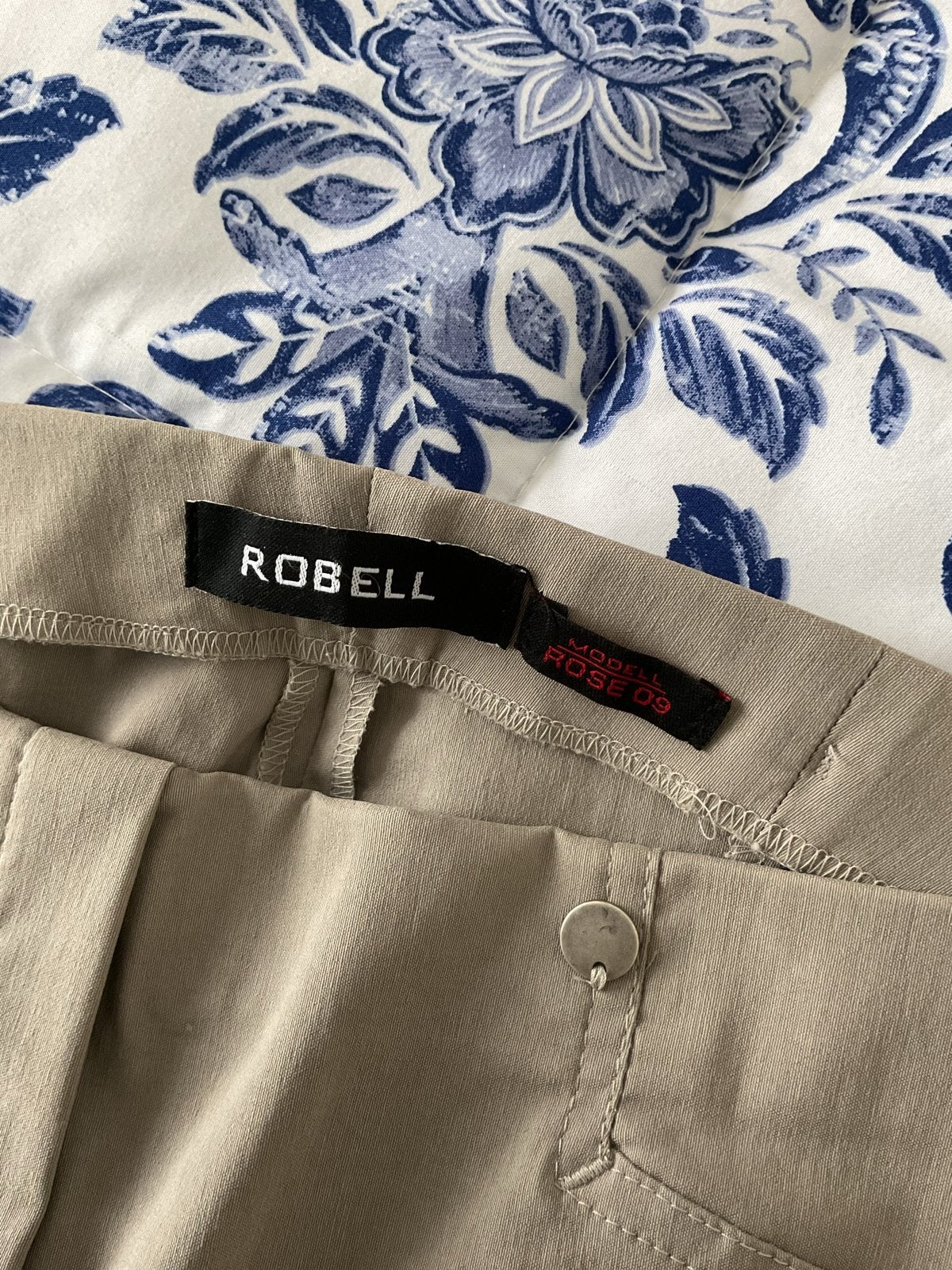 Robell Rose 09 broek - Maat 36 is NIEUW,, Kleding | Dames, Beige, Nieuw, Ophalen of Verzenden, Maat 36 (S)
