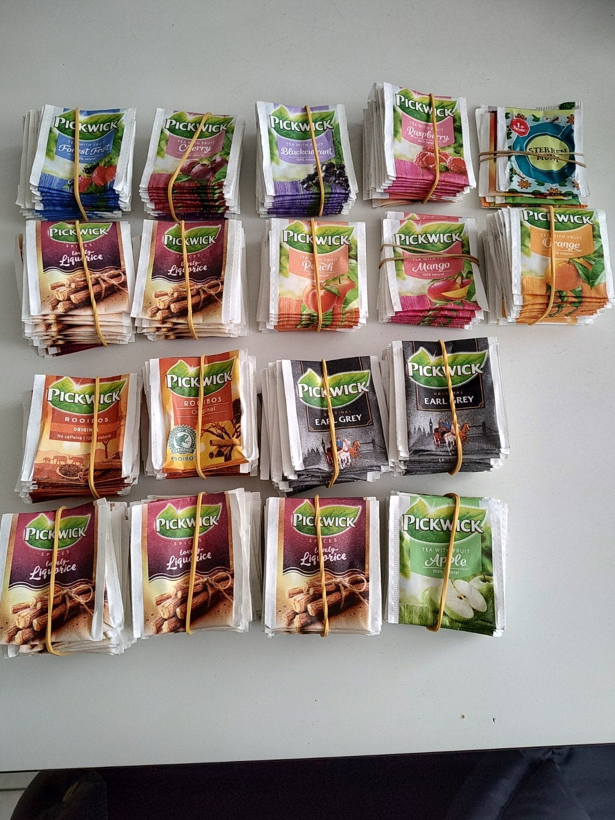 Wikkels van theezakjes, Ophalen of Verzenden, Theezakje(s)