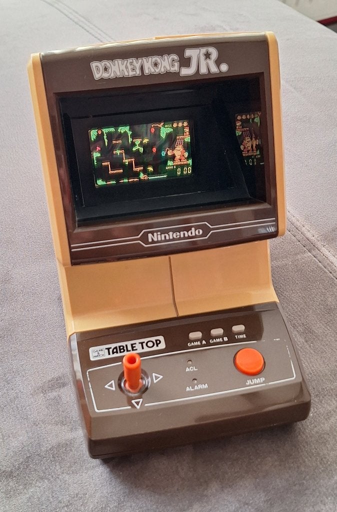 Retro Game Nintendo Donkey Kong JR Table Top compl. werkend, Spelcomputers en Games, Ophalen of Verzenden, Nintendo, Gebruikt
