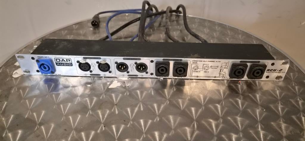 DAP Audio ACU-2 Audio Crossover Unit, Ophalen of Verzenden, Gebruikt, Minder dan 5 kanalen
