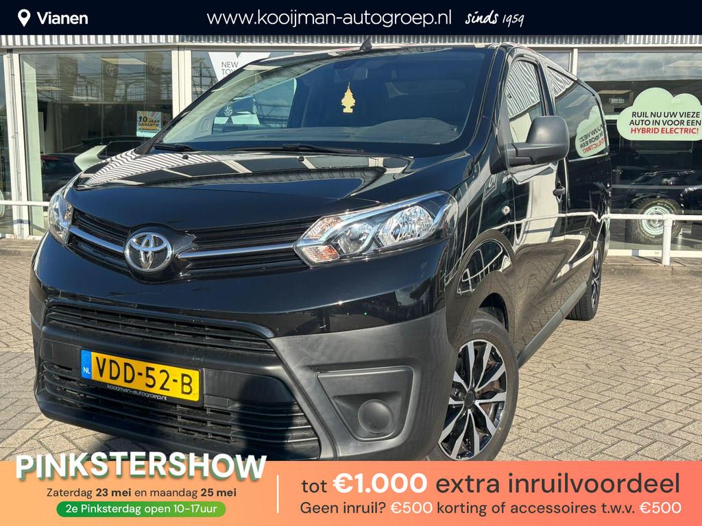 Toyota PROACE Worker 2.0 D-4D Navigator Long, Auto's, Bestelauto's, Stof, Gebruikt, Euro 6, 4 cilinders