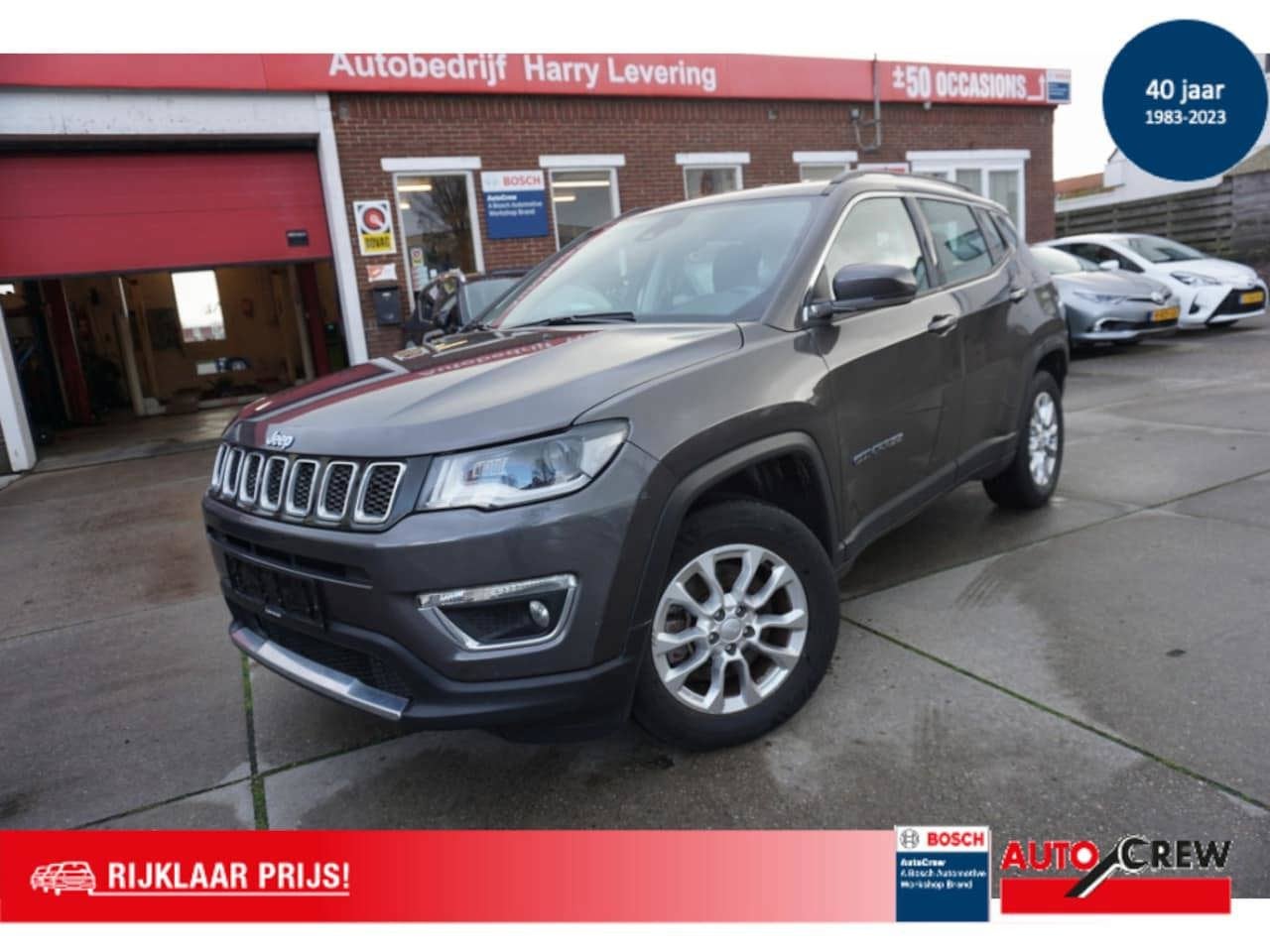 Jeep Compass 1.3T 4XE 240pk EAWD Aut Limited Business, Auto's, Automaat, Gebruikt, 4 cilinders, Overige brandstoffen
