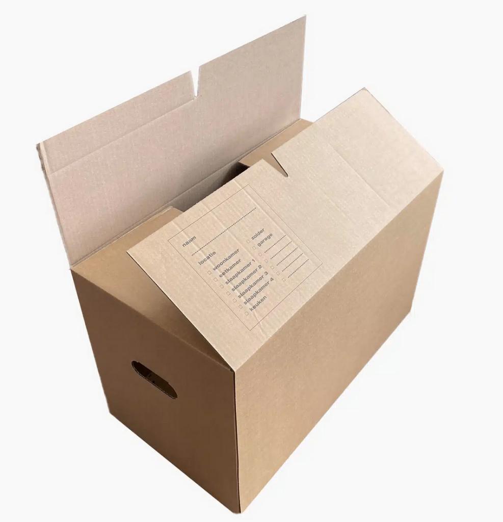 Verhuisdozen 25+ (gebruikt), Ophalen, 40 tot 60 cm, Opvouwbaar, 50 tot 75 cm