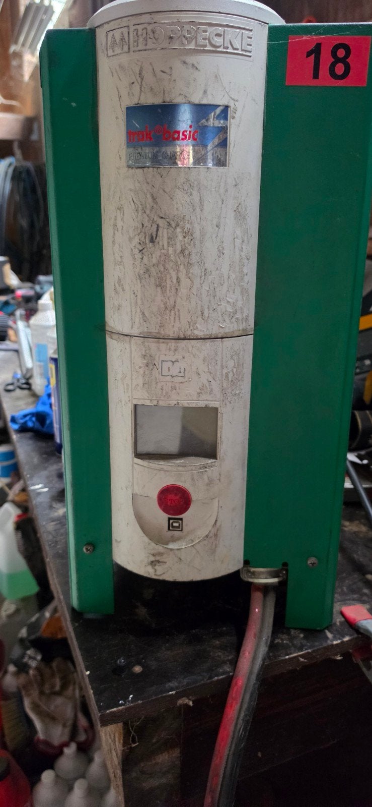 Hoppecke heftruck lader 48 v 130a, Ophalen, Gebruikt