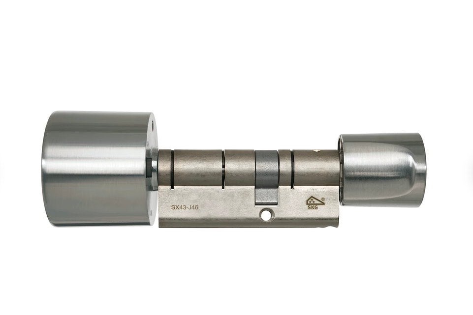 Gezocht een Bold ax 43 SKG cilinderslot, Doe-het-zelf en Verbouw, Ophalen of Verzenden, Zo goed als nieuw, Rvs, Slot