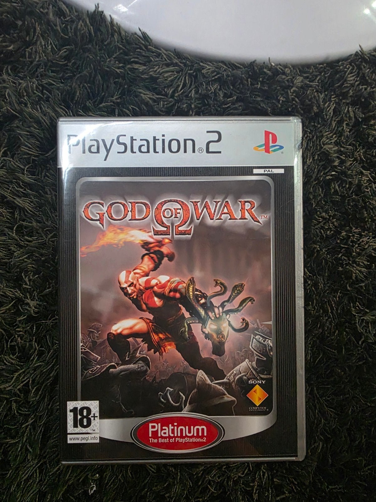 God of War Platinum PS2 - Nieuwstaat + 8MB Memory Card, Spelcomputers en Games, Games | Sony PlayStation 2, Avontuur en Actie
