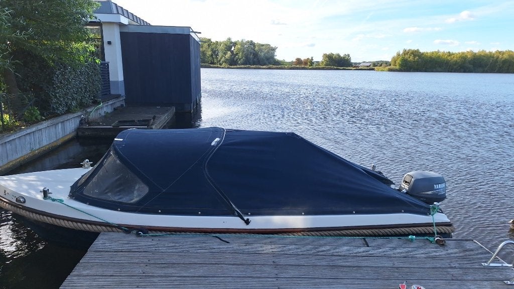 Tweedehands Wato 490 Sloep incl. Yamaha 15PK – € 6.995,-, Ophalen, Gebruikt, Kussenset, Wato