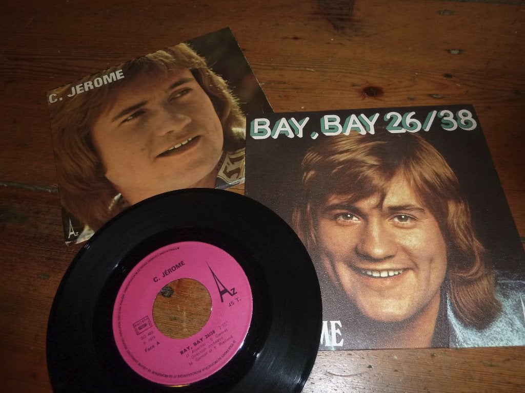 C.JEROME ‎– Bay, Bay 26/38 1974 single FRA, Ophalen of Verzenden, Gebruikt, Pop