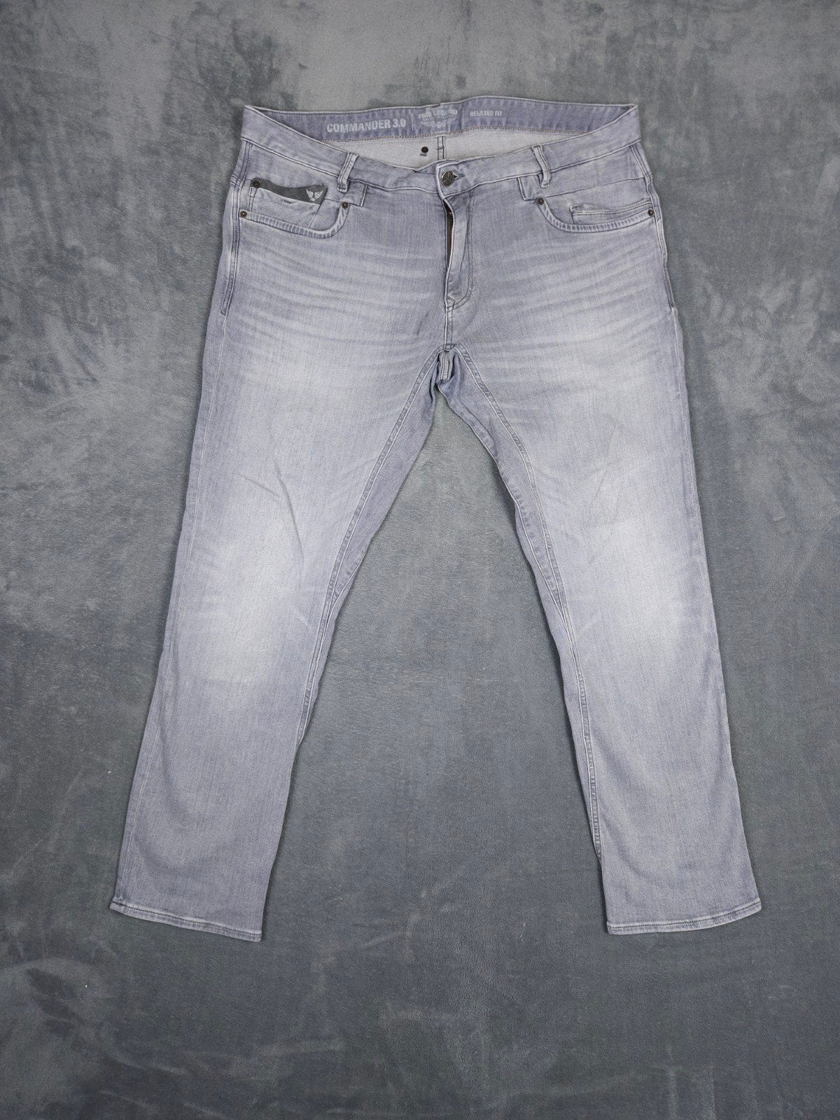 Pme Legend Broek Commander 3.0 W40 L34 Relaxed Fit Grijs., Verzenden, ., Zo goed als nieuw, .