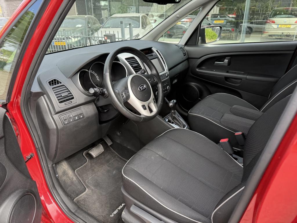 Kia Venga 1.6 CVVT DynamicPLusLine Automaat | Navi |Stoel/St, Automaat, Gebruikt, 4 cilinders, Leder en Stof