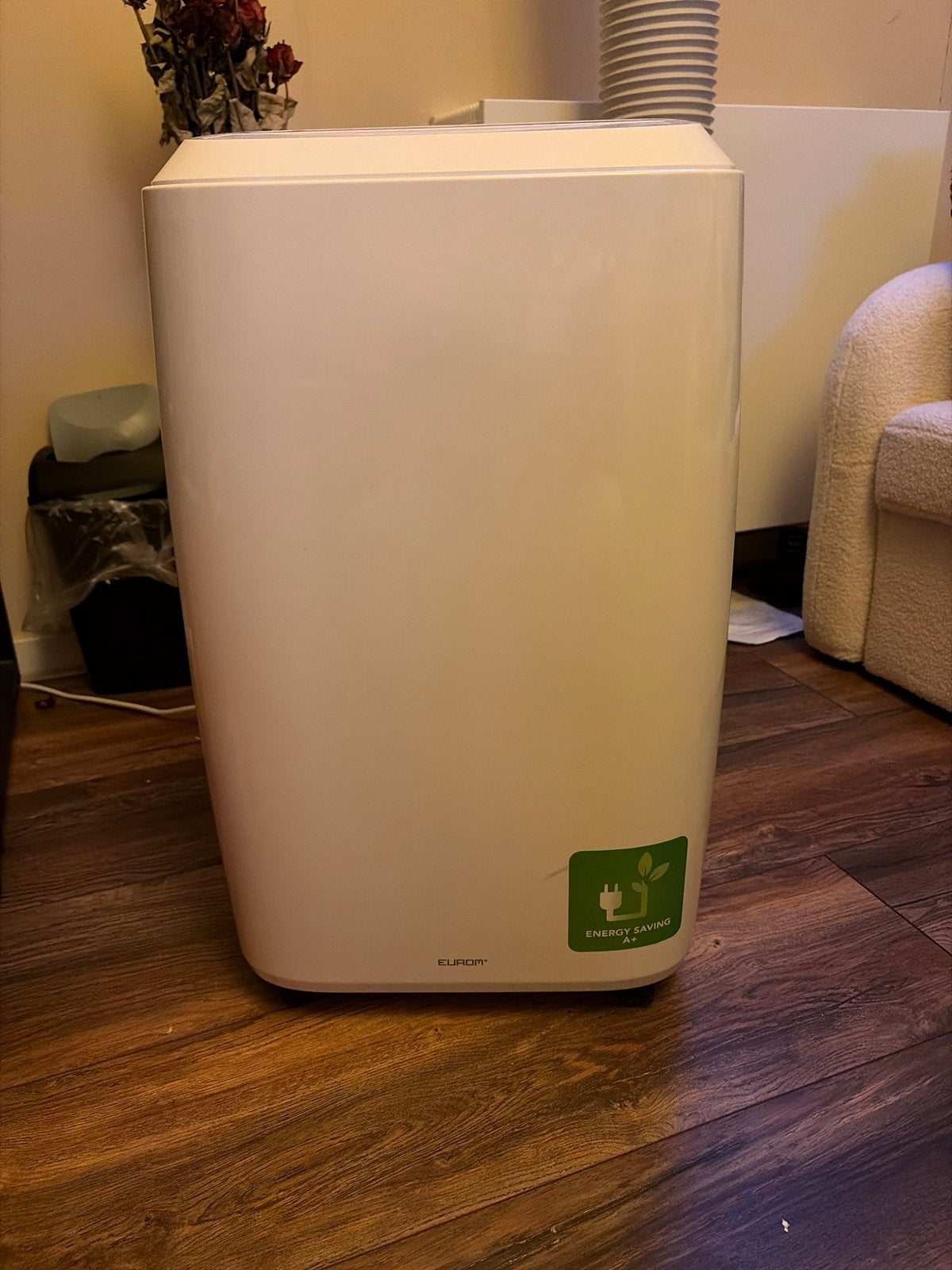 Eurom Cool-Eco 120A+ Wifi Mobiele Airco  en raam set, Witgoed en Apparatuur, Airco's, Ophalen, Koelen en Ontvochtigen, Timer, 3 snelheden of meer