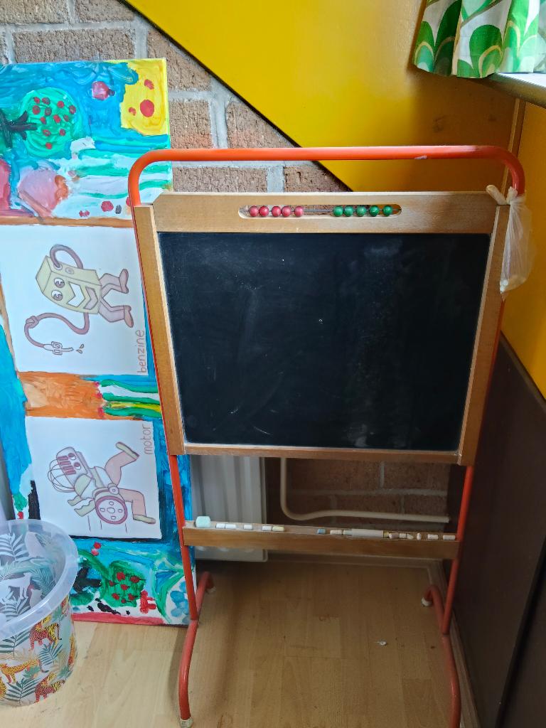 Kleine Krijtbord voor kleine prijs., Diversen, Schoolborden, Ophalen, Gebruikt, Krijtbord