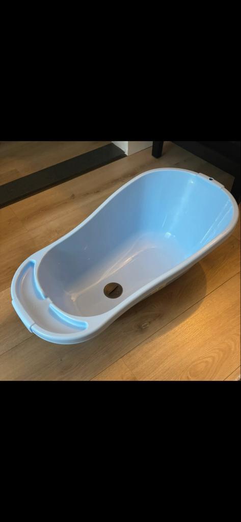 Babybadje lichtblauw, Zo goed als nieuw, Badje, Standaard, Ophalen