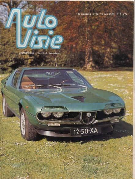 Autovisie 24 1973 : Fiat 128 Rally - Simca Matra Bagheera, Ophalen of Verzenden, Gelezen, Algemeen