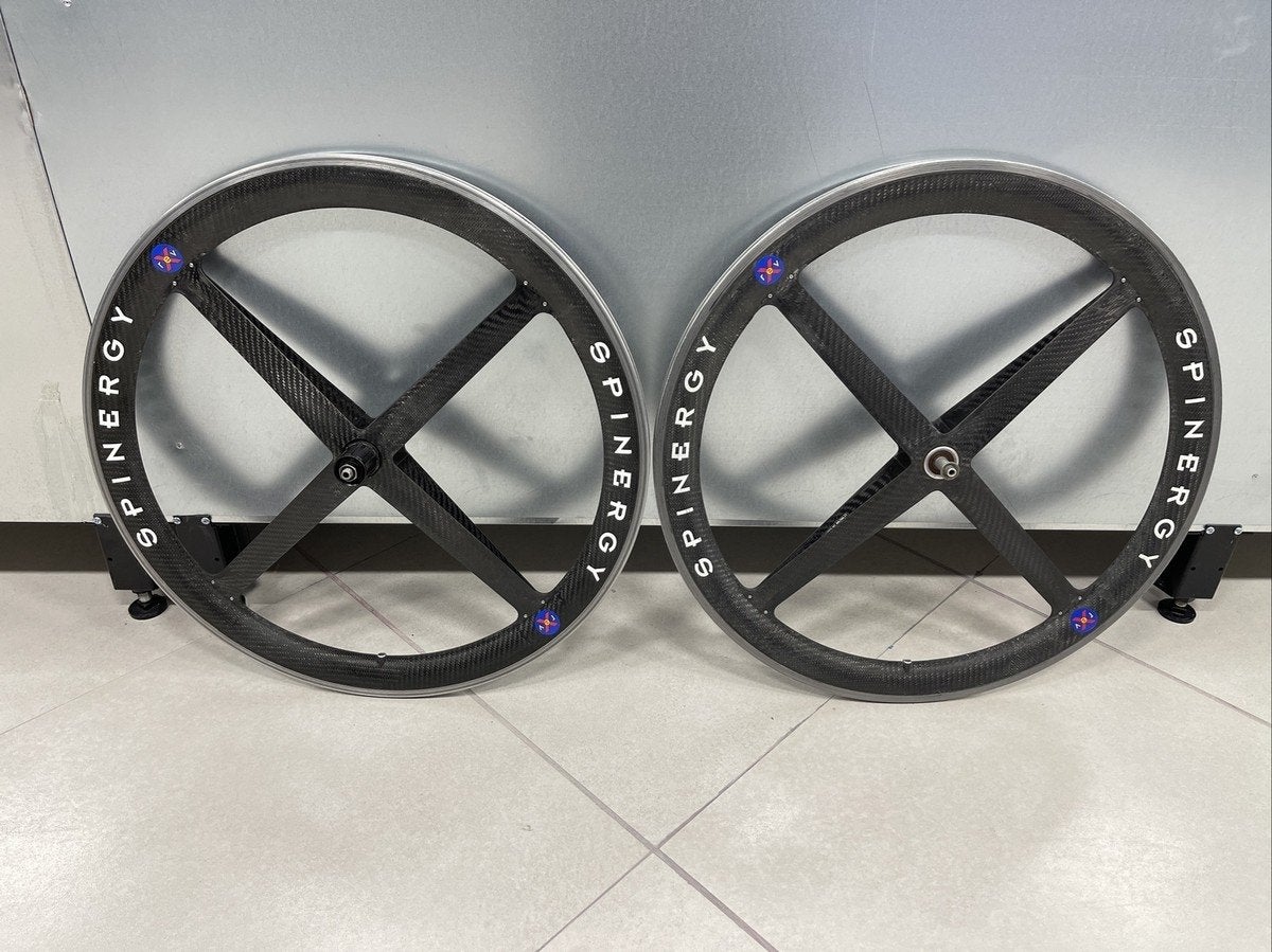 Spinergy Carbon Fietswielen  Clincher(Ik ben op zoek na), Gebruikt, Racefiets, Carbon, Ophalen