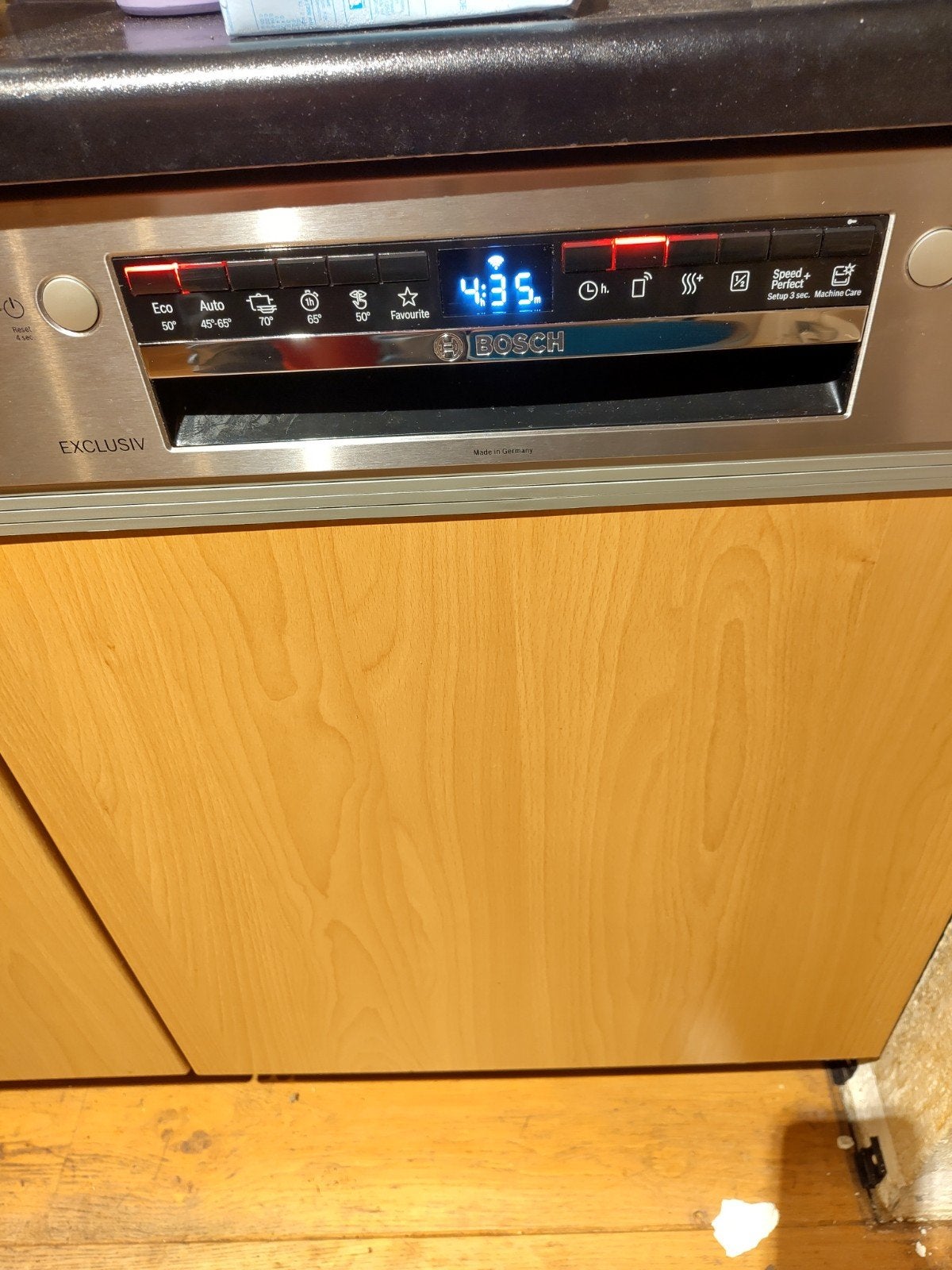 Bosch Exclusiv Inbouw Vaatwasser SMI4HBS23E/51, Ophalen, 60 cm of meer, Zo goed als nieuw, 85 tot 90 cm