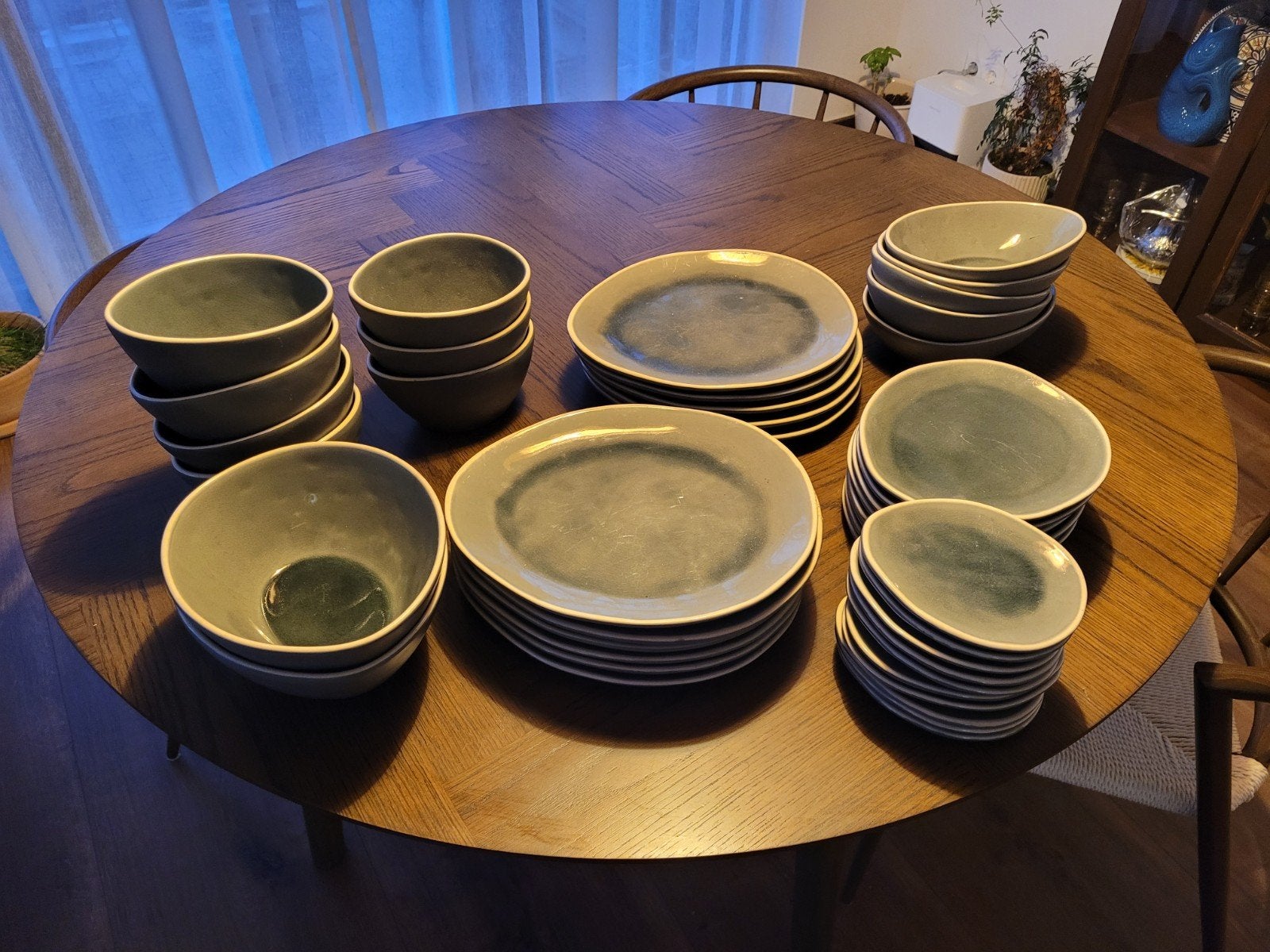 Mooi Jewel servies – complete 43-delige set, Ophalen, Porselein, Overige stijlen