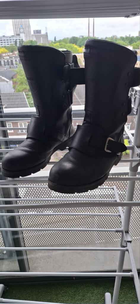 Highway 1 motorlaarzen, maat 43, zgan, Motoren, Kleding | Motorkleding, Ophalen, Heren, Highway 1, Laarzen