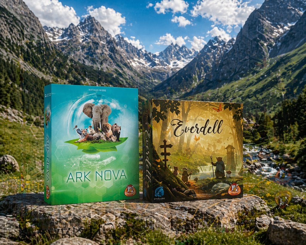 Ark Nova NL + Everdell Basisspel NL - Bordspel | Nieuw, Hobby en Vrije tijd, White Goblin Games, Nieuw, Ophalen of Verzenden, Een of twee spelers