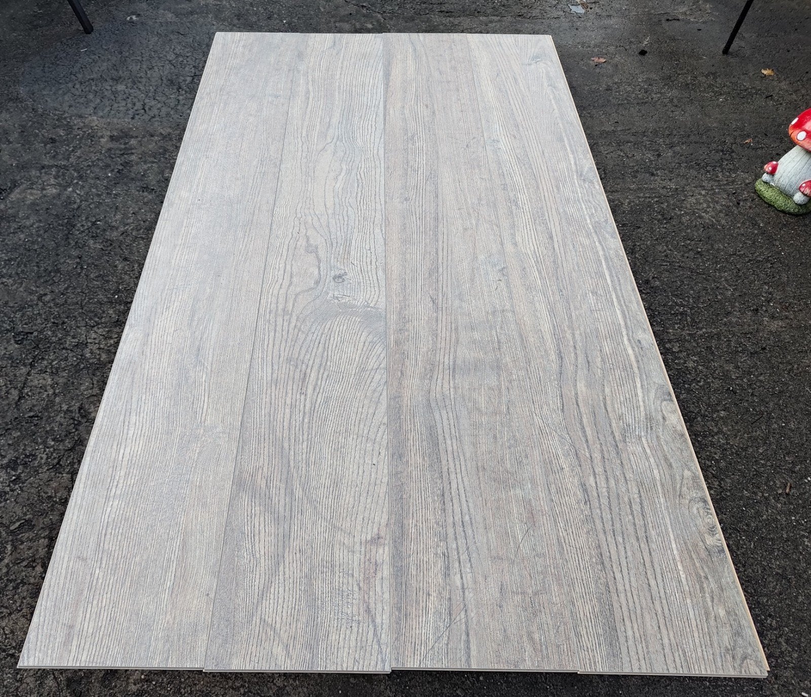 25m2 Krono Solid Pro antiek eiken laminaat. Opgestapeld., Ophalen, Bruin, Zo goed als nieuw, 25 tot 50 m²