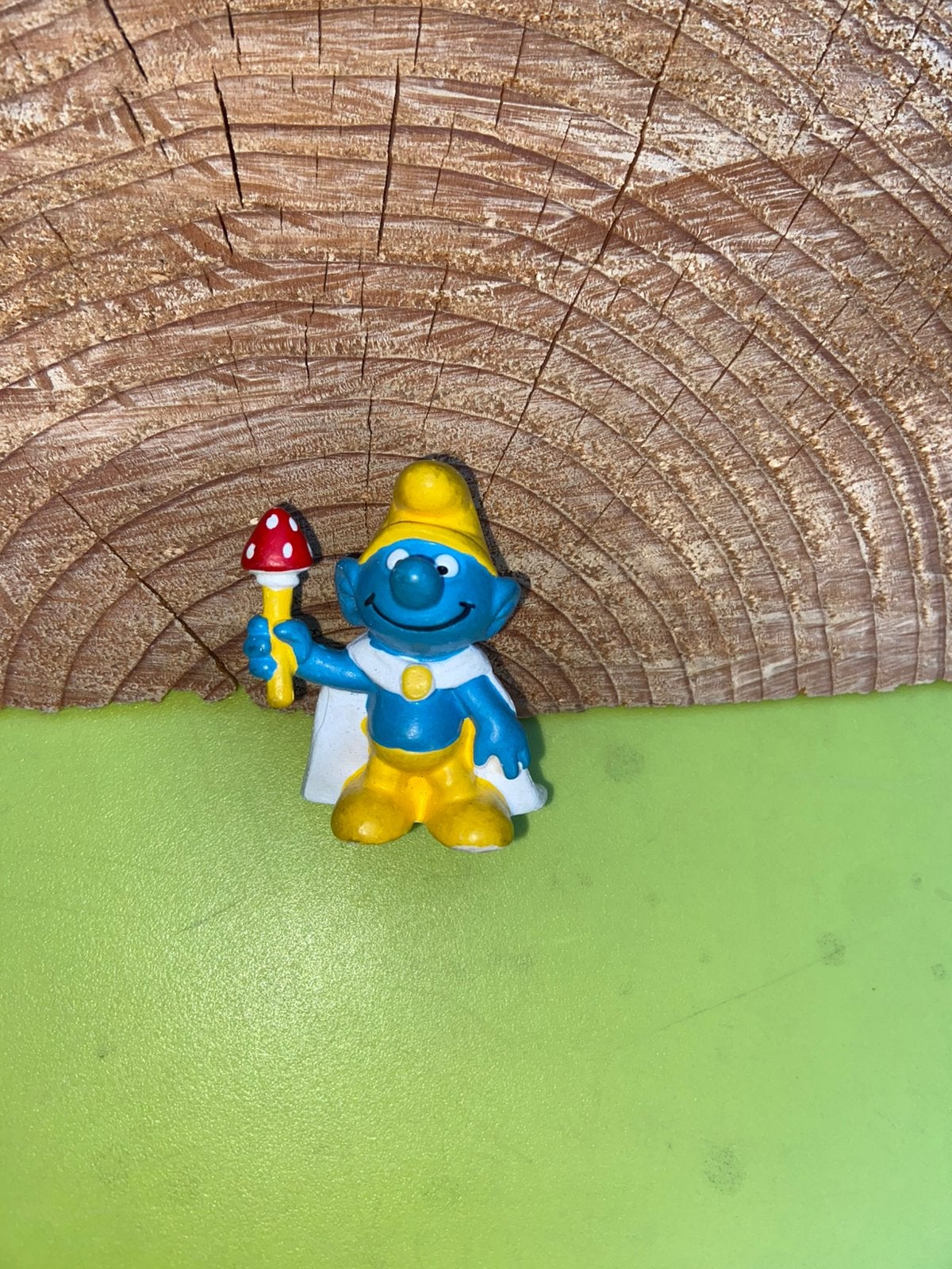 Smurfen koning smurf, Verzamelen, Smurfen, Ophalen of Verzenden, Gebruikt, Verschillende Smurfen