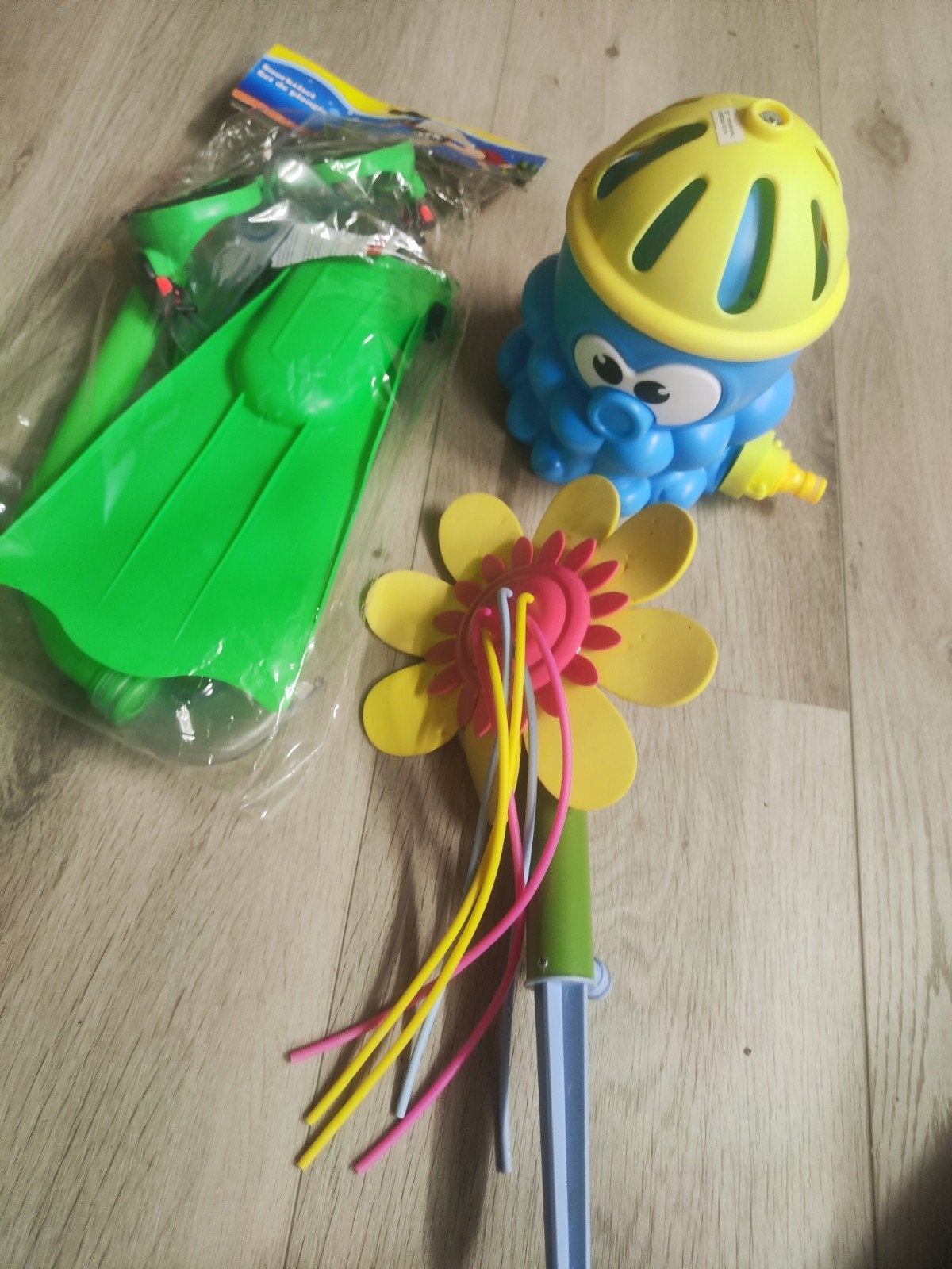 Nieuw waterpret pakket: duikbril, vinnen en waterspeelgoed, Ophalen of Verzenden, Nieuw