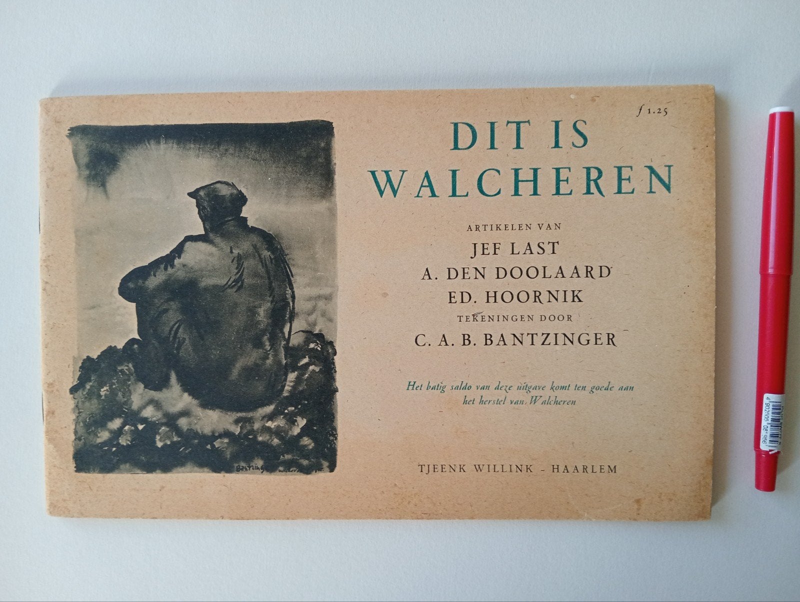 Dit is Walcheren - Historisch werkje 1945, 20e eeuw of later, Ophalen of Verzenden, Zo goed als nieuw, Divers