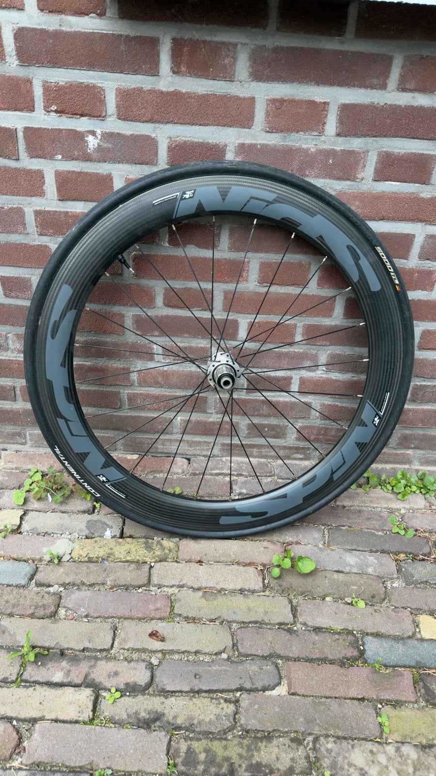 Spin op These carbon Achterwiel - 28mm Velg, Hoge Kwaliteit, Wiel, Gebruikt, Overige materialen, Ophalen of Verzenden