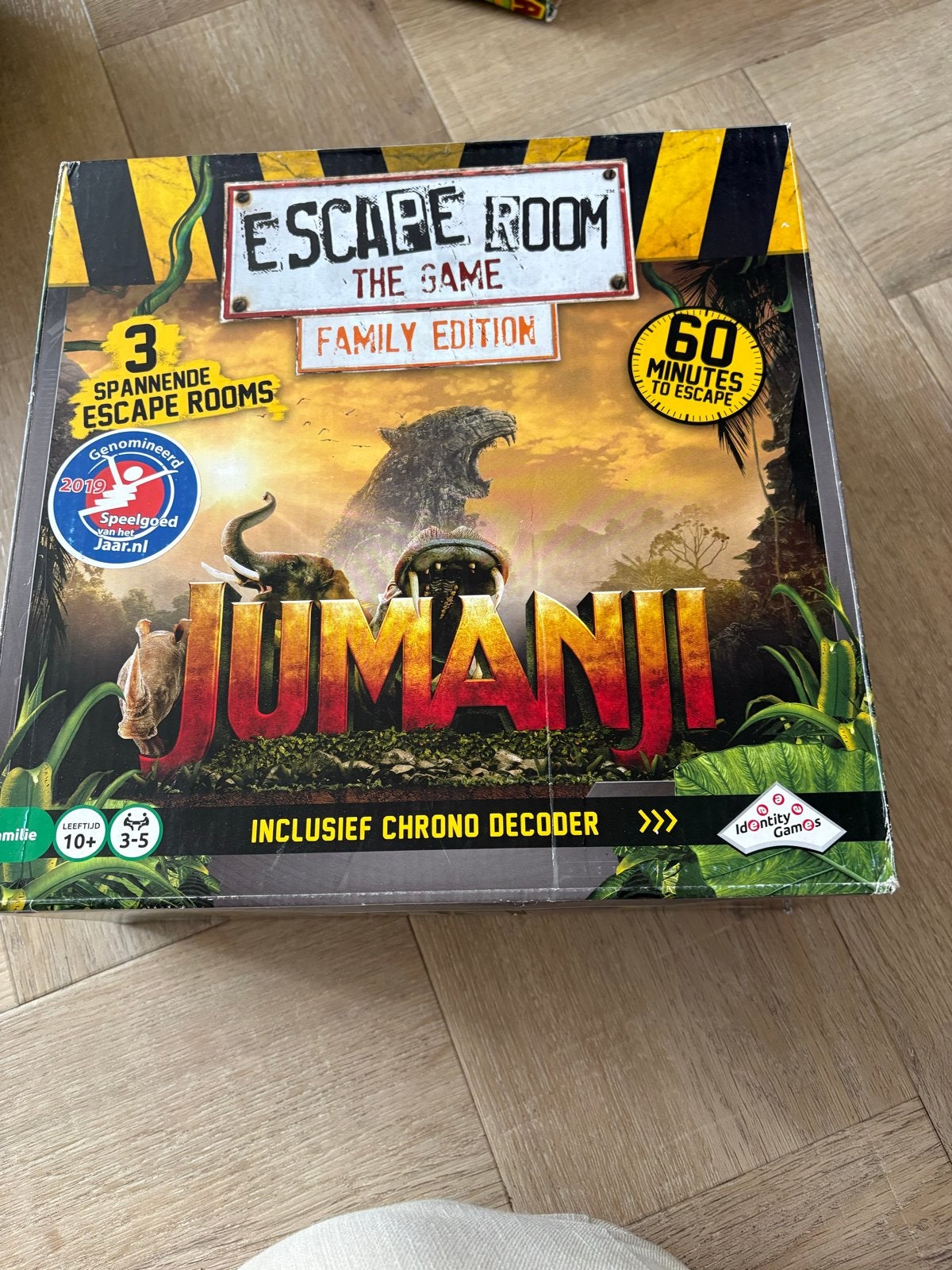 Escape Room The Game Jumanji Family Edition, Drie of vier spelers, Ophalen of Verzenden, Gebruikt