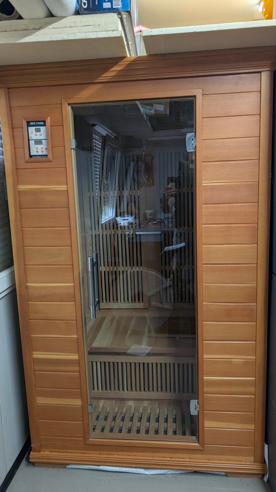 Infrarood Sauna 2-persoons op 230V - Nette staat, Sport en Fitness, Sauna, Ophalen, Complete sauna