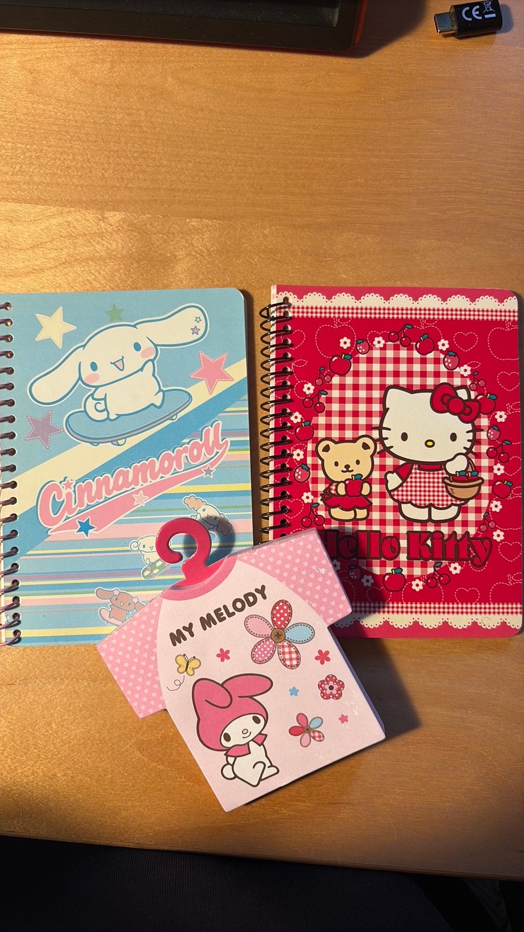 Sanrio Hello Kitty Cinnamoroll notitieblok, Verzenden, Zo goed als nieuw, A6