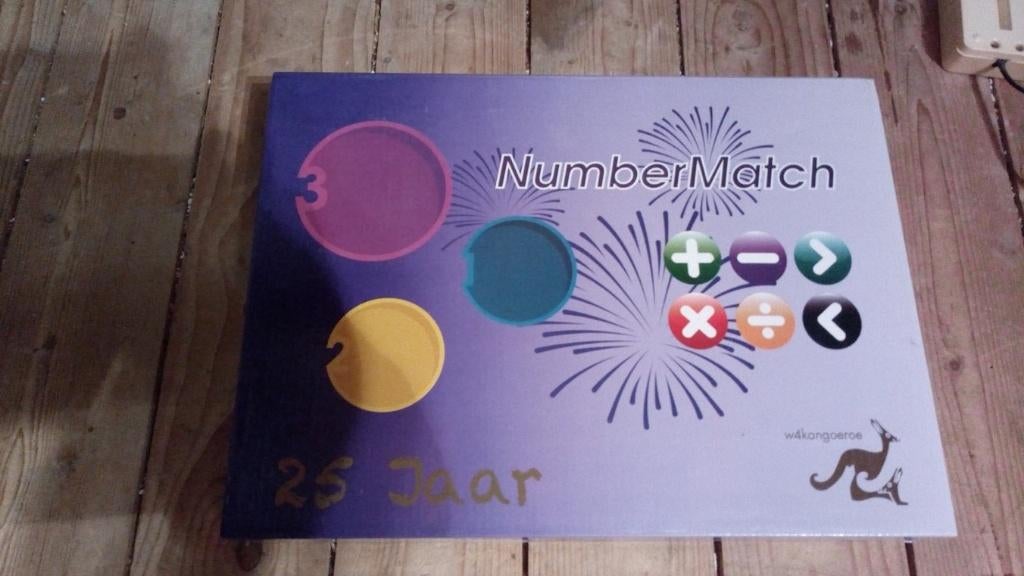 W4Kangoeroe Number Match, Ophalen of Verzenden, Gebruikt